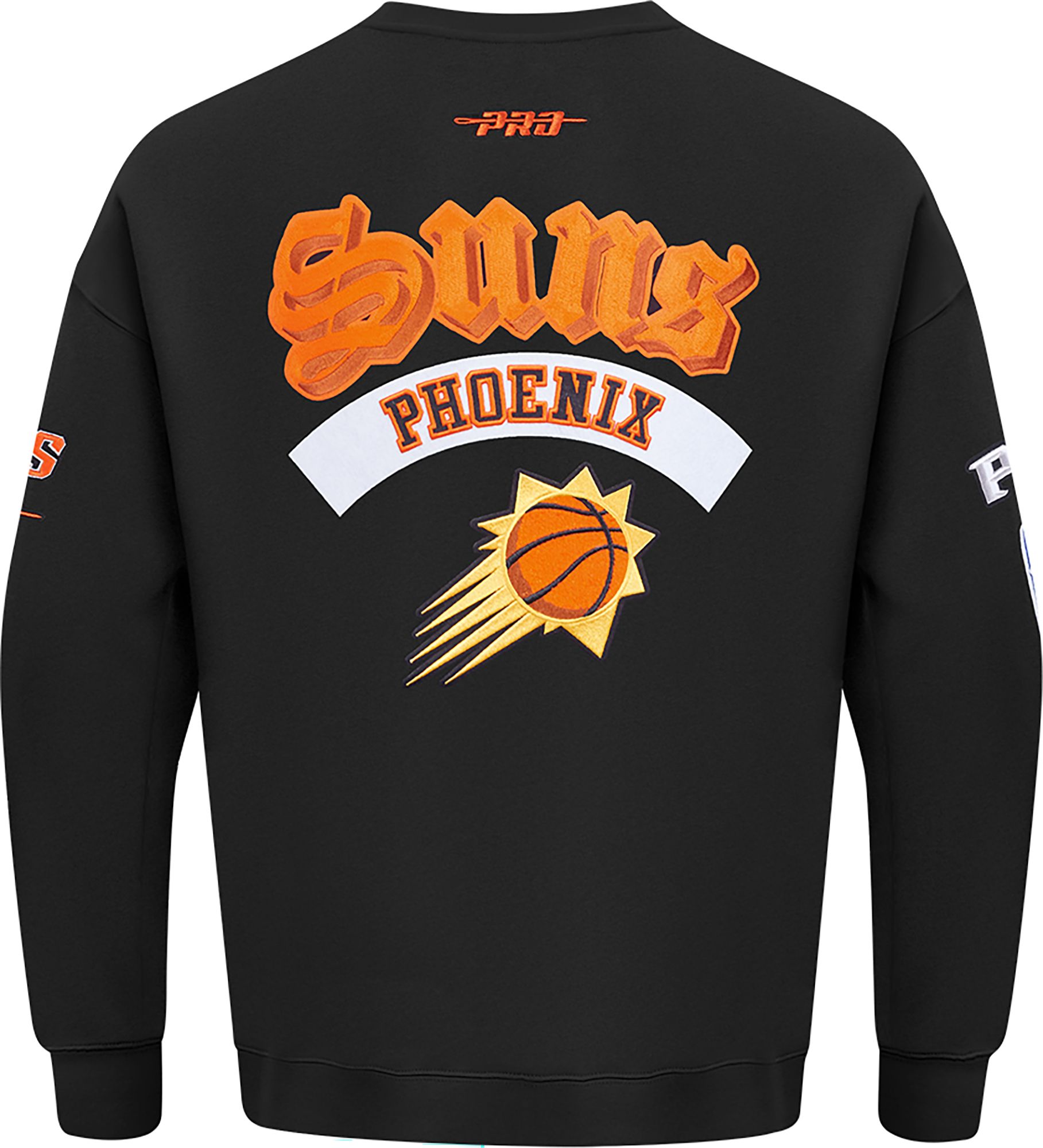 Pro Standard Men's Phoenix Suns Black Best Of Crew Pullover Sweatshirt product image