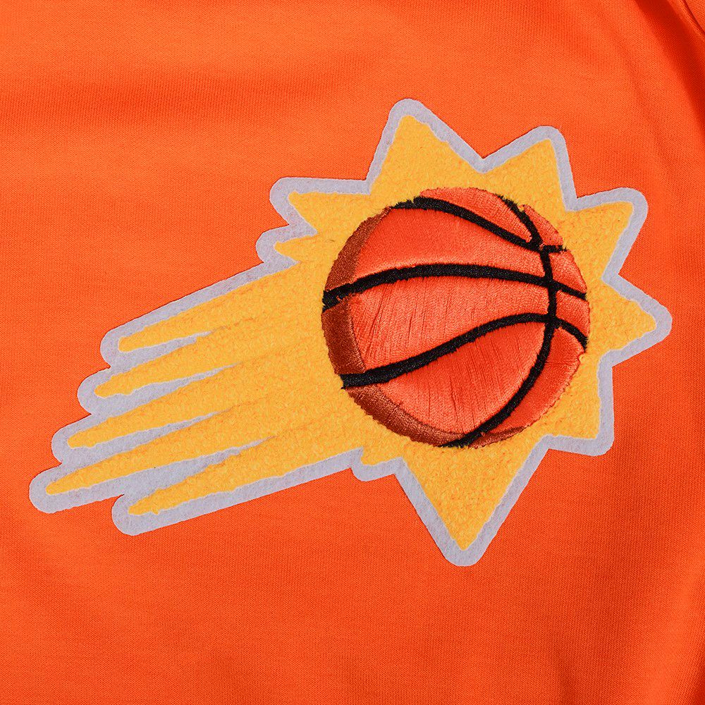 Pro Standard Men's Phoenix Suns Orange Classic Chenille Pullover Hoodie product image