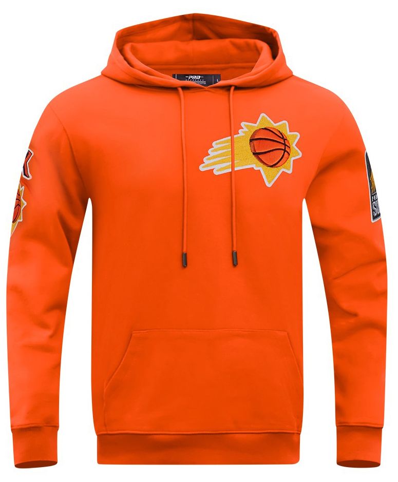 Pro Standard Men's Phoenix Suns Orange Classic Chenille Pullover Hoodie product image
