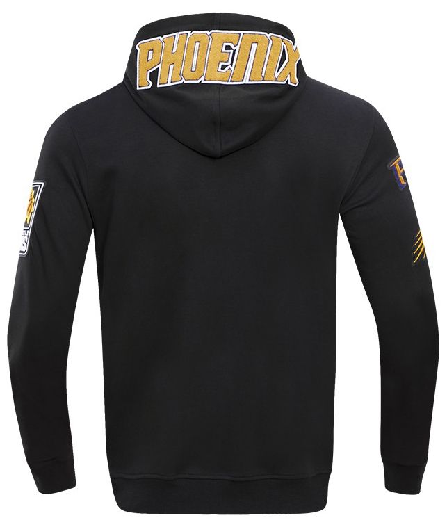 Pro Standard Men's Phoenix Suns Black Classic Chenille Full Zip Hoodie product image