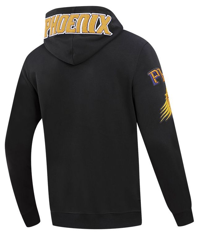 Pro Standard Men's Phoenix Suns Black Classic Chenille Full Zip Hoodie product image
