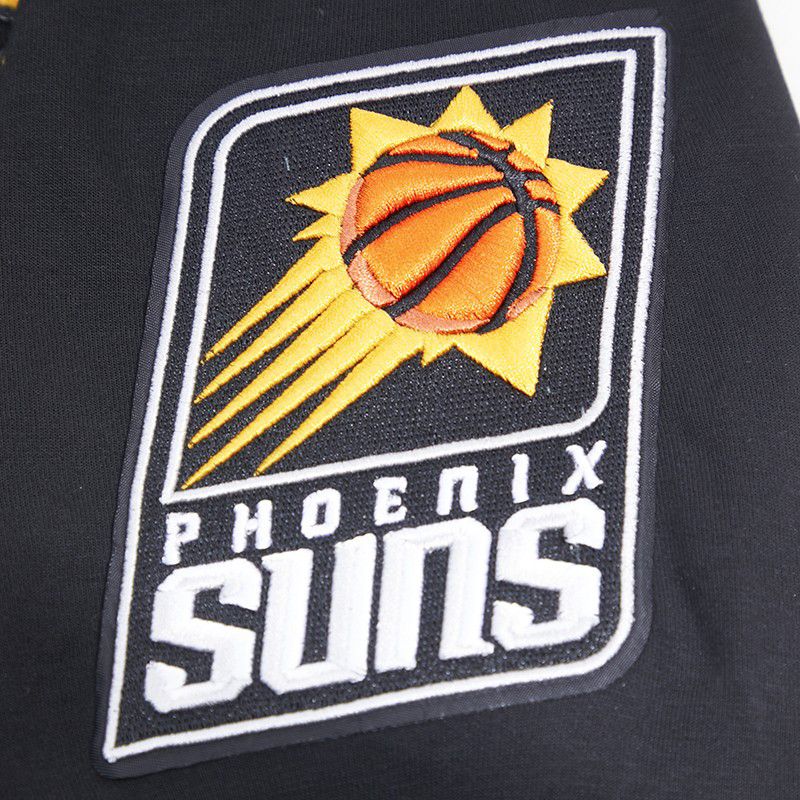 Pro Standard Men's Phoenix Suns Black Classic Chenille Full Zip Hoodie product image