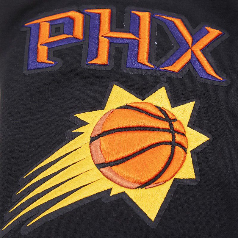 Pro Standard Men's Phoenix Suns Black Classic Chenille Full Zip Hoodie product image