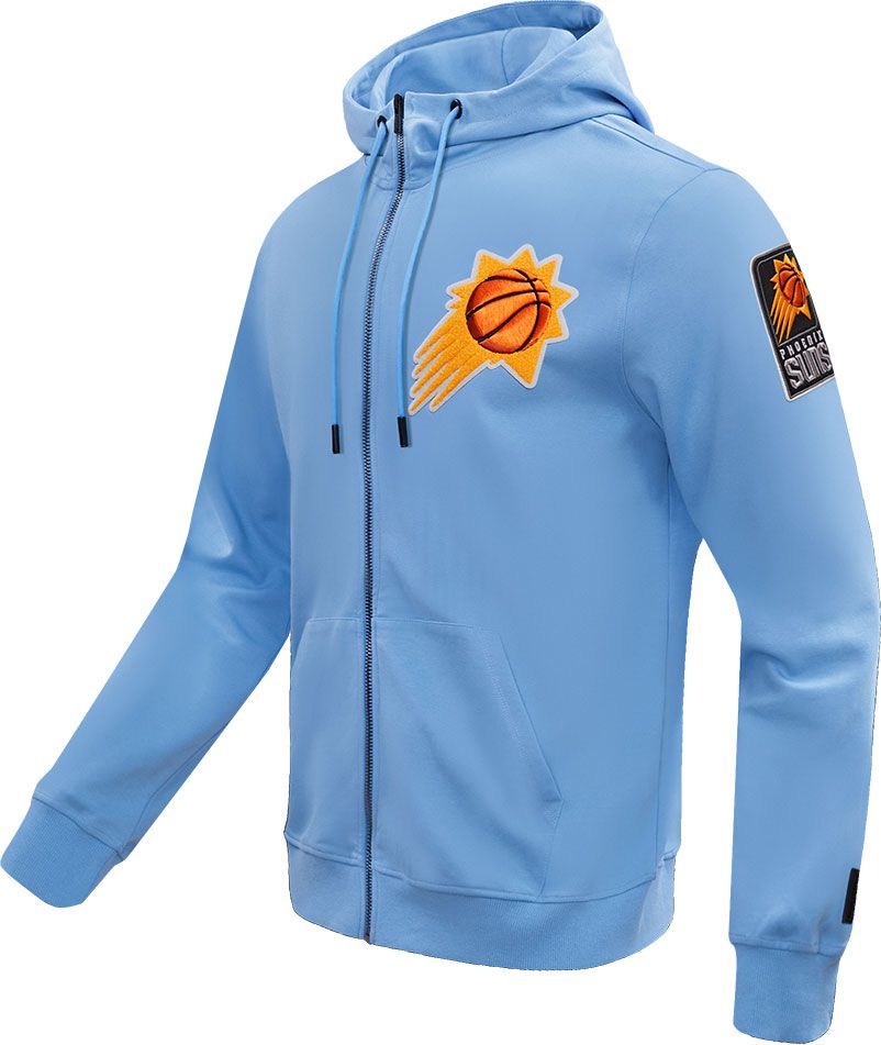 Pro Standard Men's Phoenix Suns Blue Chenille Full Zip Hoodie product image