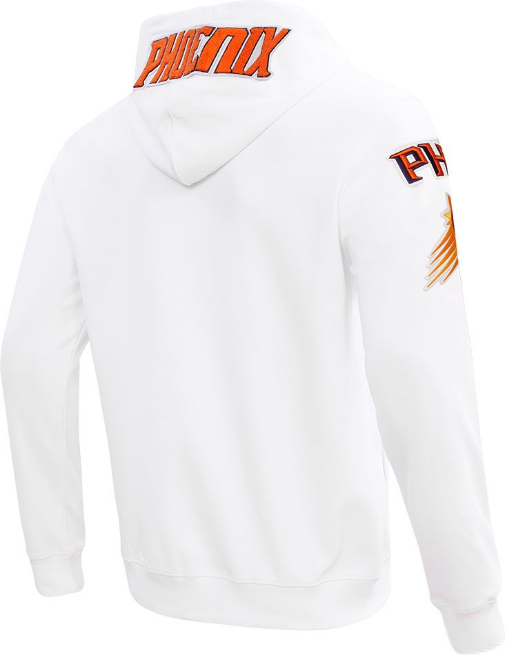 Pro Standard Men's Phoenix Suns White Chenille Full Zip Hoodie product image