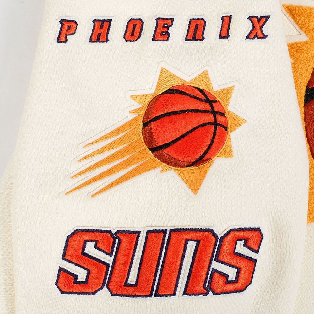 Pro Standard Men's Phoenix Suns Off White Retro Classic Hoodie product image