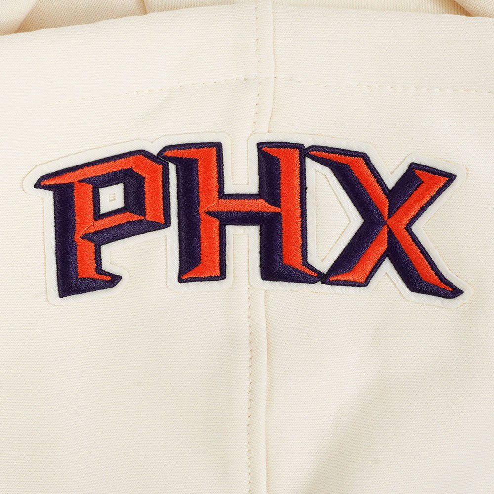 Pro Standard Men's Phoenix Suns Off White Retro Classic Hoodie product image