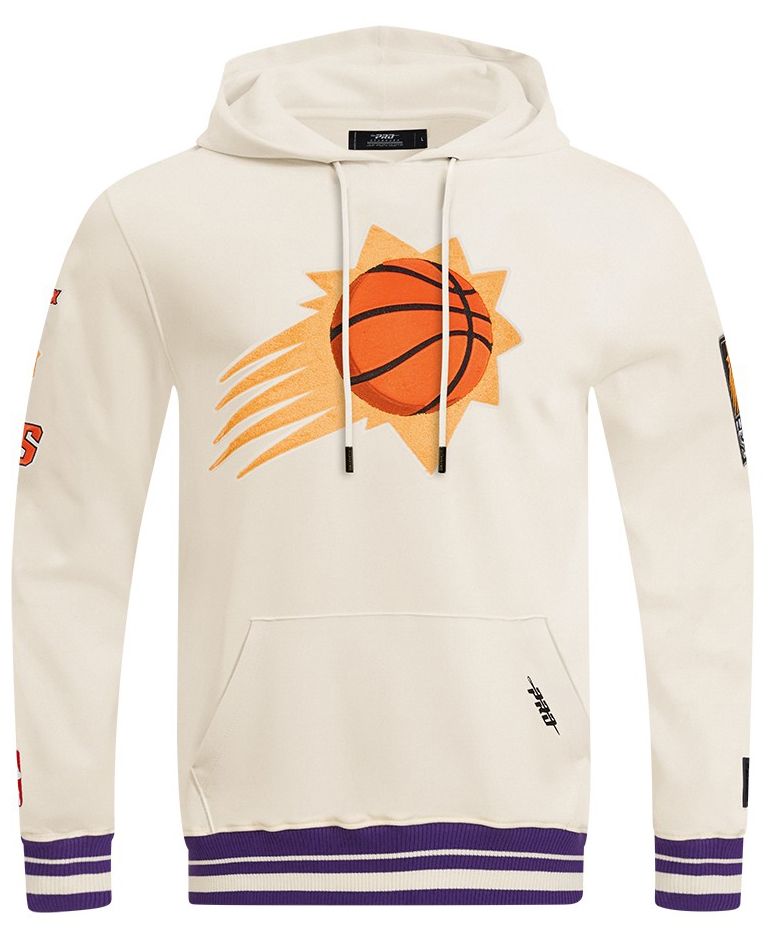 Pro Standard Men's Phoenix Suns Off White Retro Classic Hoodie product image