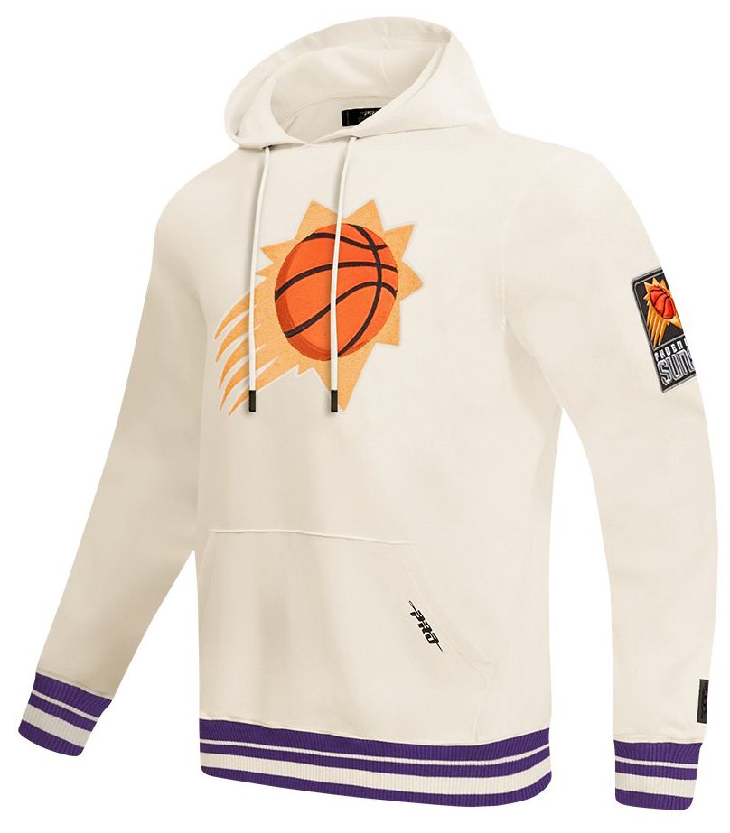 Pro Standard Men's Phoenix Suns Off White Retro Classic Hoodie product image