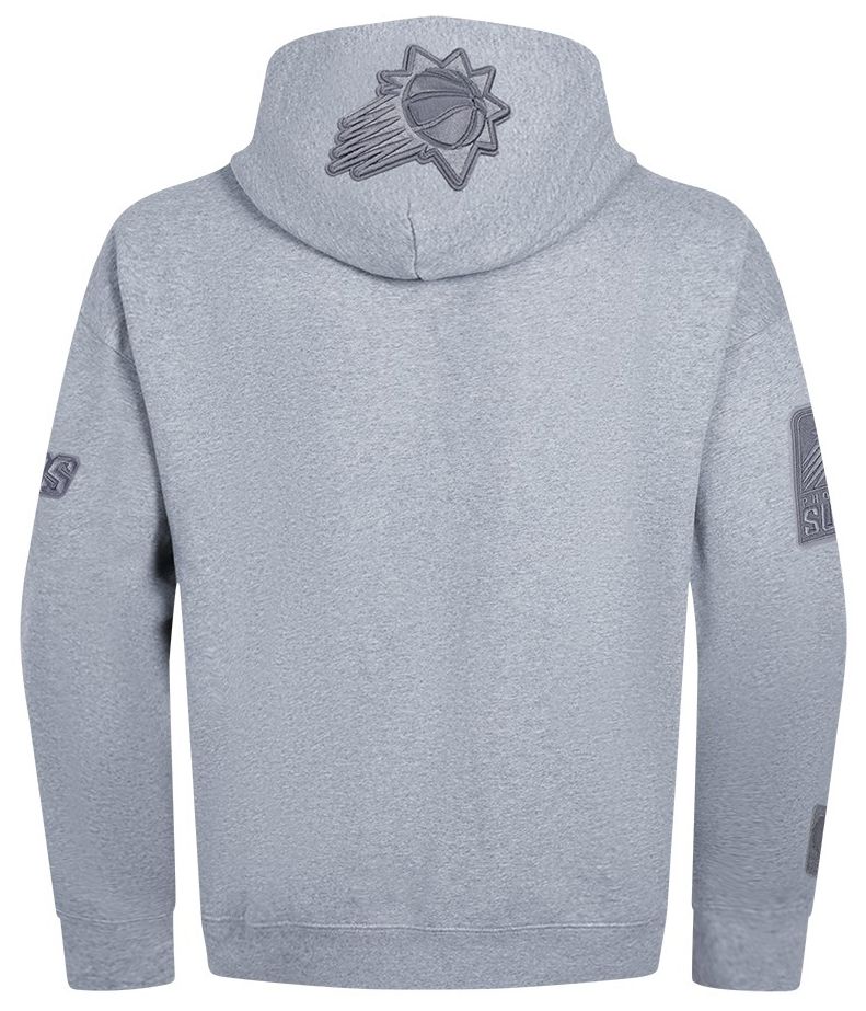 Pro Standard Men's Phoenix Suns Grey Neutral Drop Fleece Hoodie product image