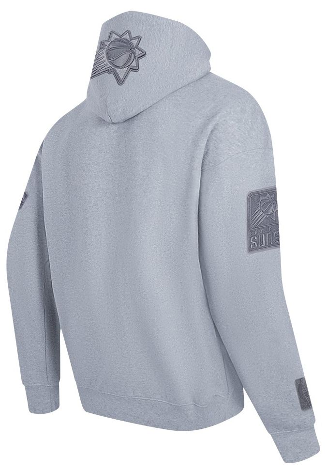 Pro Standard Men's Phoenix Suns Grey Neutral Drop Fleece Hoodie product image
