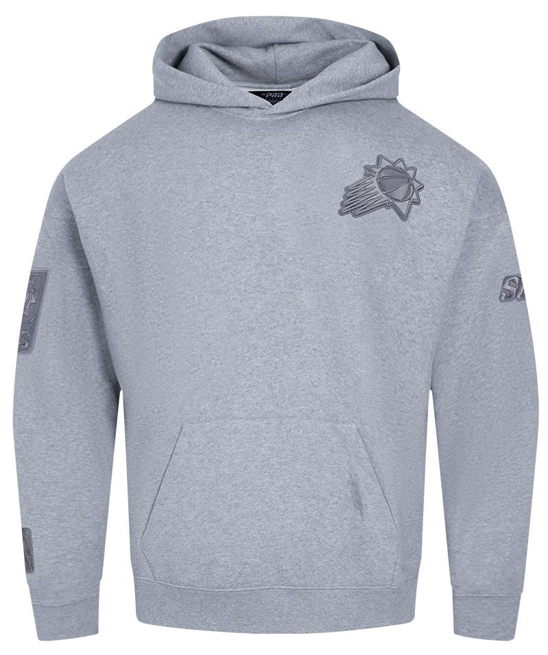 Pro Standard Men's Phoenix Suns Grey Neutral Drop Fleece Hoodie product image