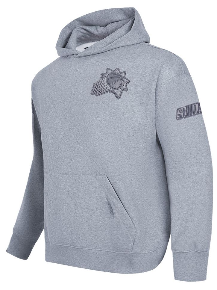 Pro Standard Men's Phoenix Suns Grey Neutral Drop Fleece Hoodie product image