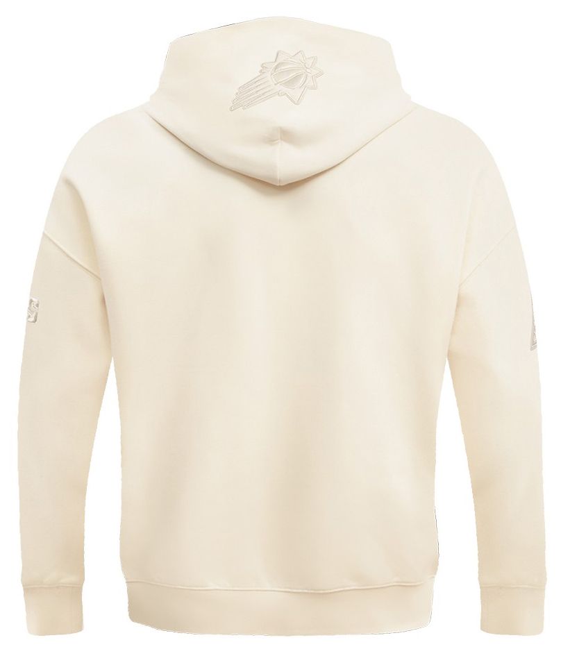 Pro Standard Men's Phoenix Suns Off White Neutral Drop Fleece Hoodie product image