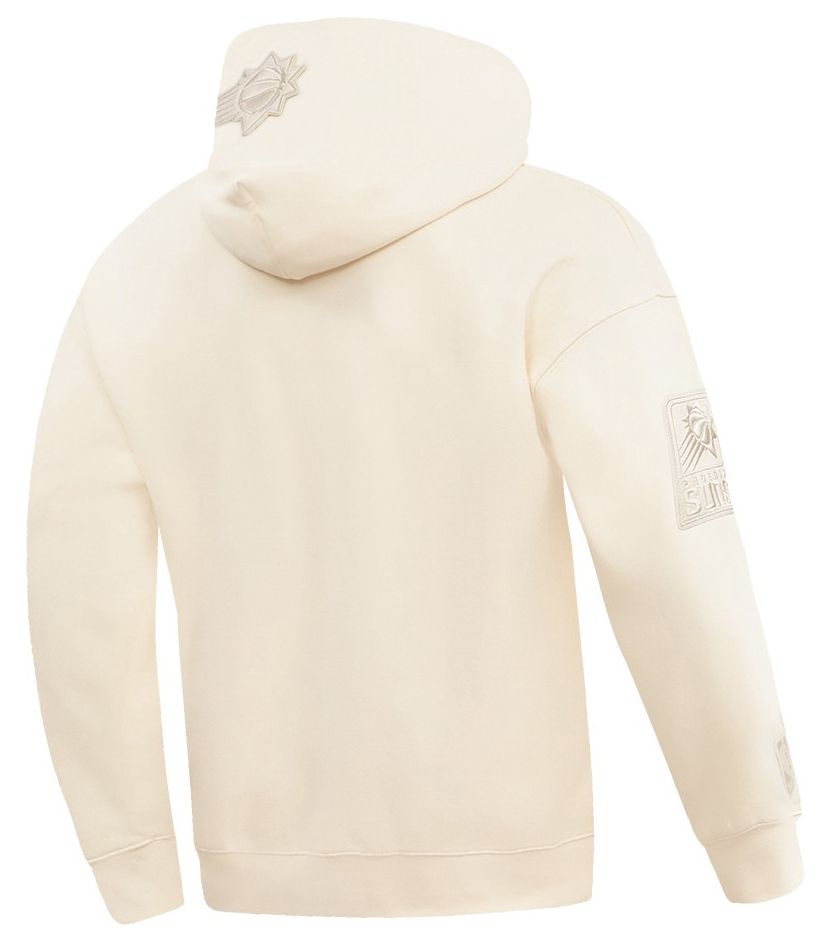 Pro Standard Men's Phoenix Suns Off White Neutral Drop Fleece Hoodie product image