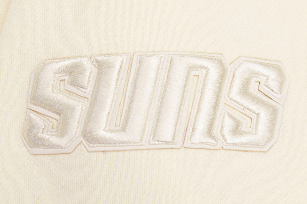 Pro Standard Men's Phoenix Suns Off White Neutral Drop Fleece Hoodie product image