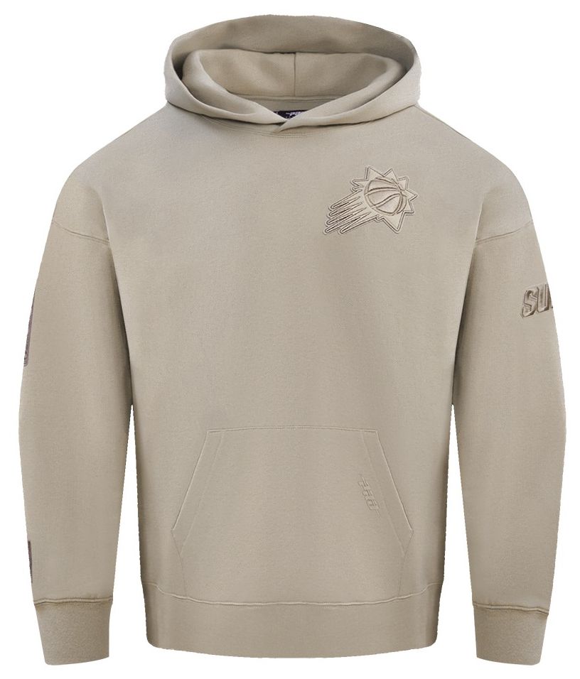 Pro Standard Men's Phoenix Suns Taupe Neutral Drop Fleece Hoodie product image