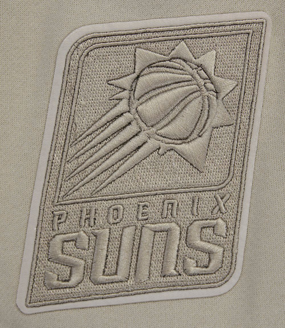 Pro Standard Men's Phoenix Suns Taupe Neutral Drop Fleece Crewneck Sweatshirt product image