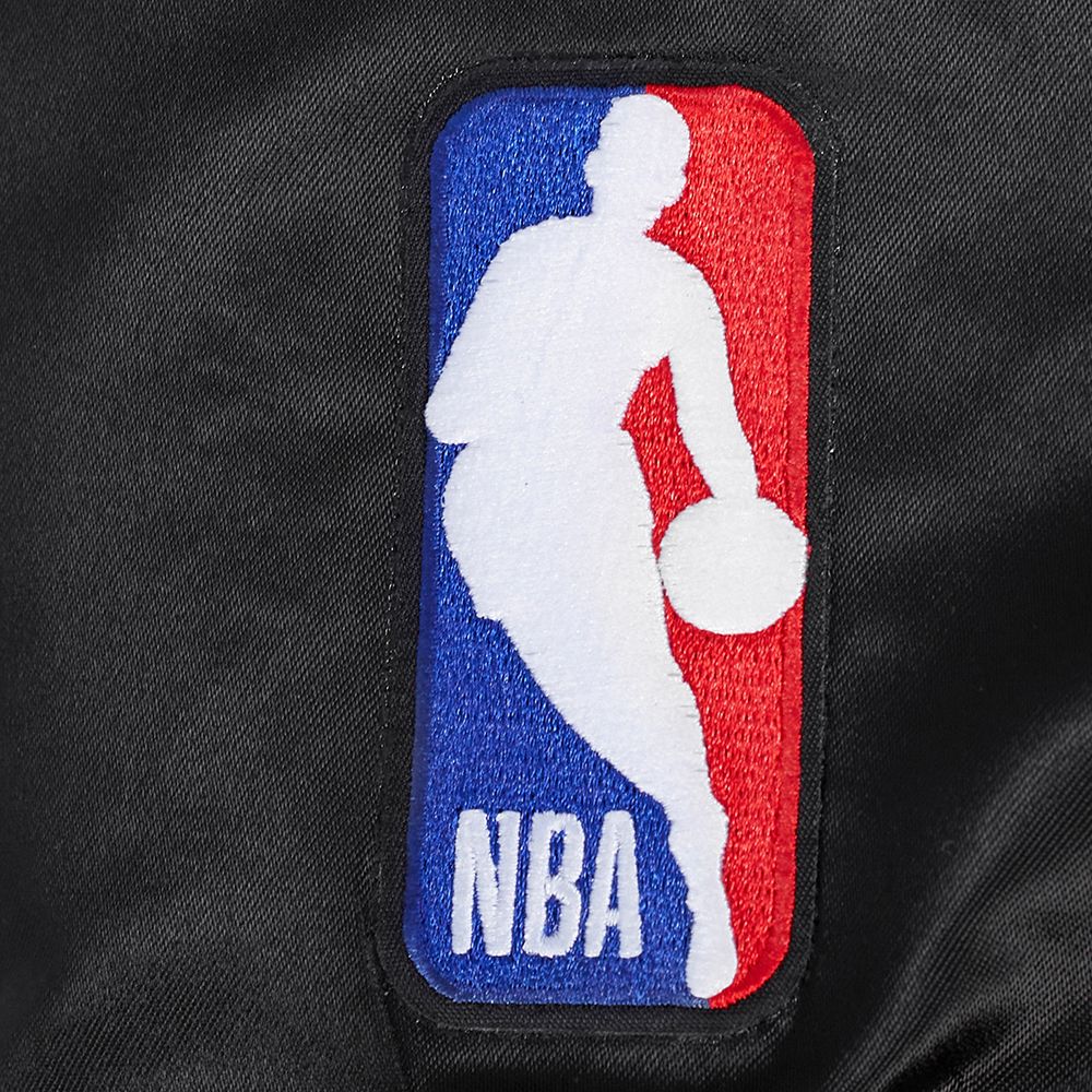 Pro Standard Men's Phoenix Suns Black  Retro Classic Rib Satin Jacket product image