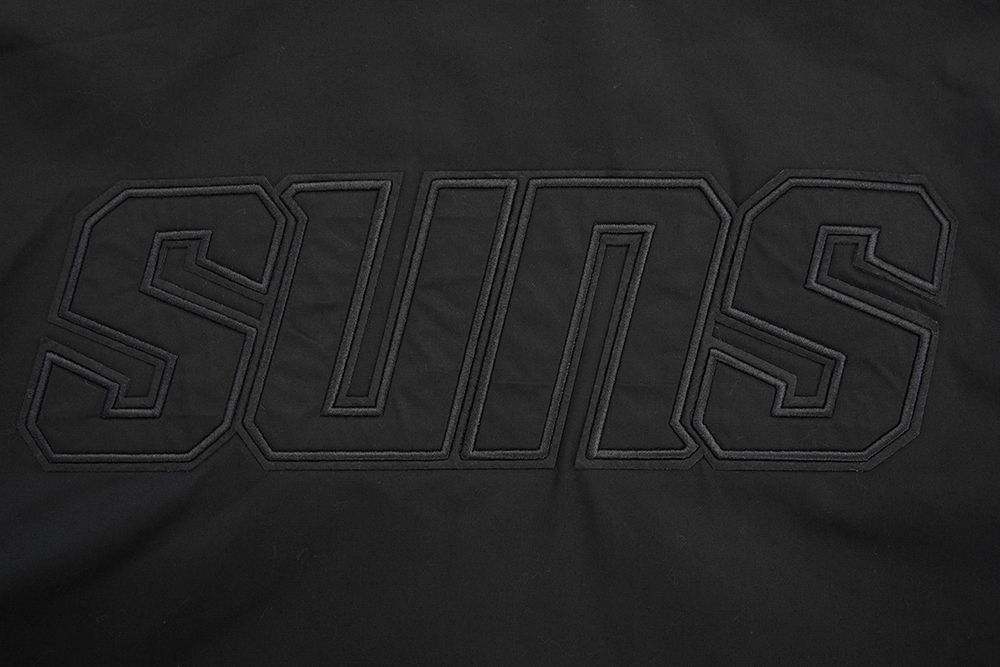 Pro Standard Men's Phoenix Suns Black Neutral Twill Jacket product image