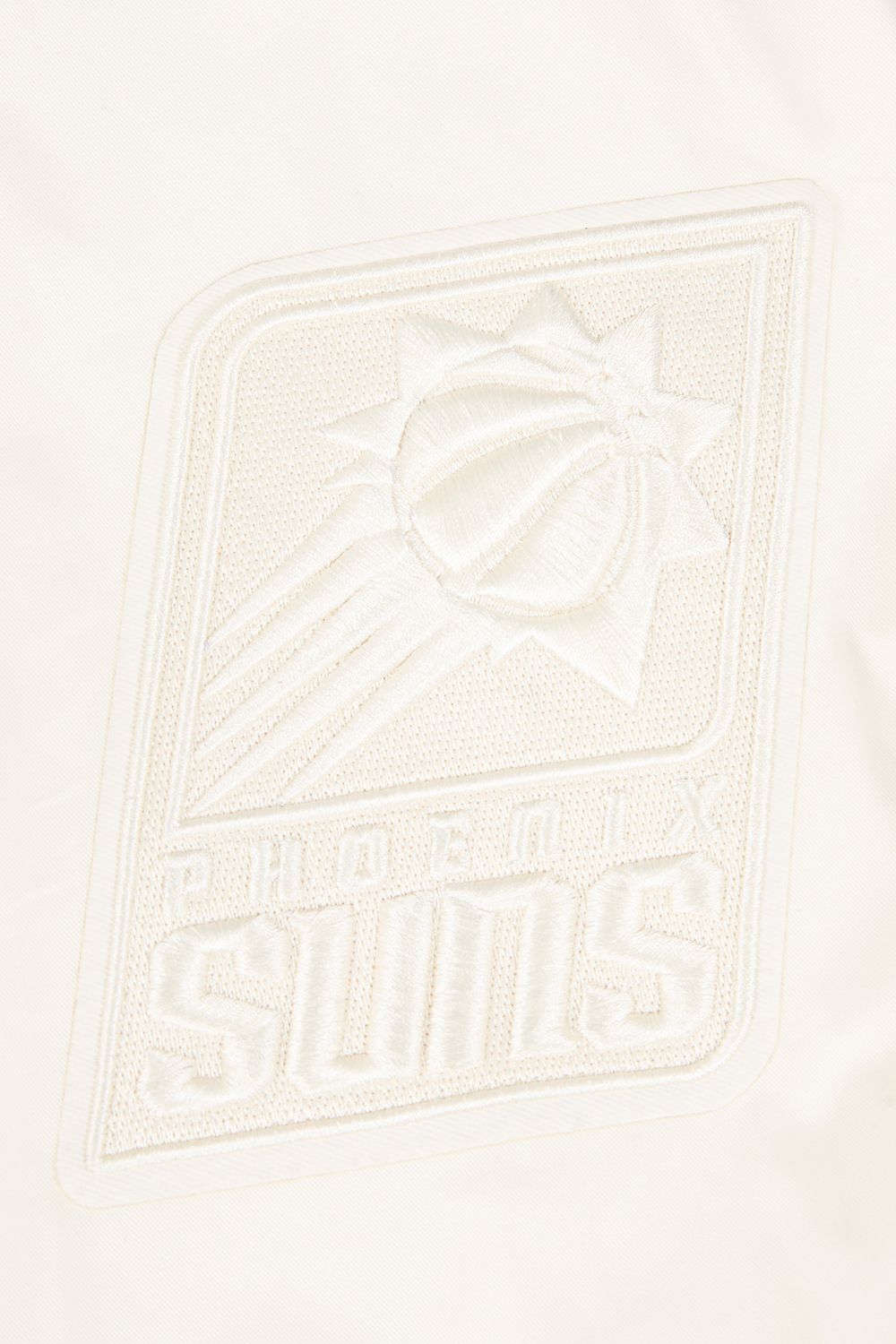 Pro Standard Men's Phoenix Suns Off White Neutral Twill Jacket product image