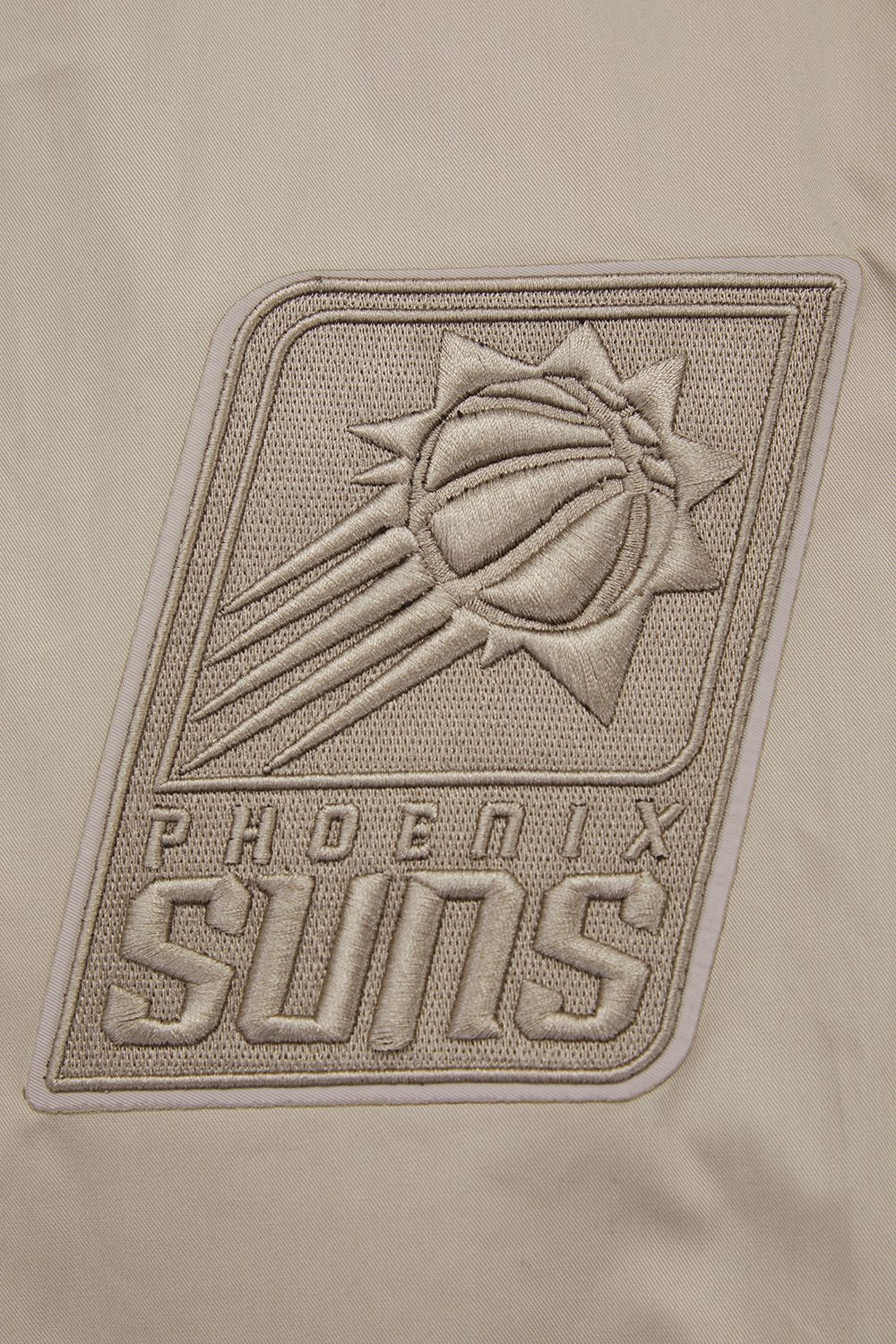 Pro Standard Men's Phoenix Suns Taupe Neutral Twill Jacket product image