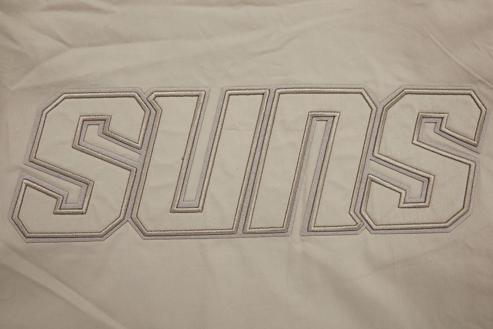 Pro Standard Men's Phoenix Suns Taupe Neutral Twill Jacket product image
