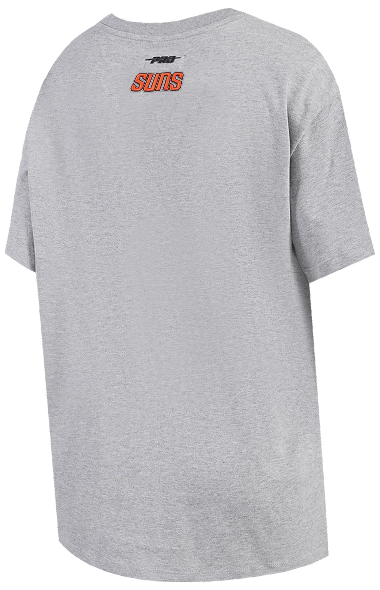 Pro Standard Women's Phoenix Suns Grey Script Tail Boyfriend T-Shirt product image