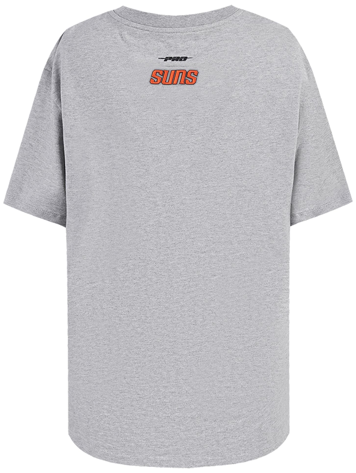 Pro Standard Women's Phoenix Suns Grey Script Tail Boyfriend T-Shirt product image