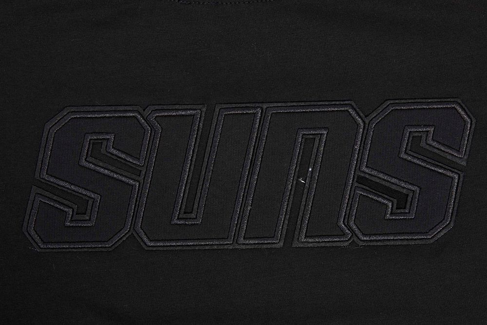 Pro Standard Women's Phoenix Suns Black Neutral Boxy Cropped T-Shirt product image