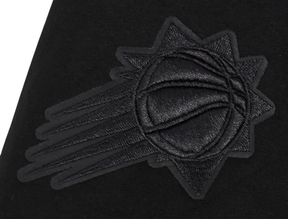 Pro Standard Women's Phoenix Suns Black Neutral Boxy Cropped T-Shirt product image