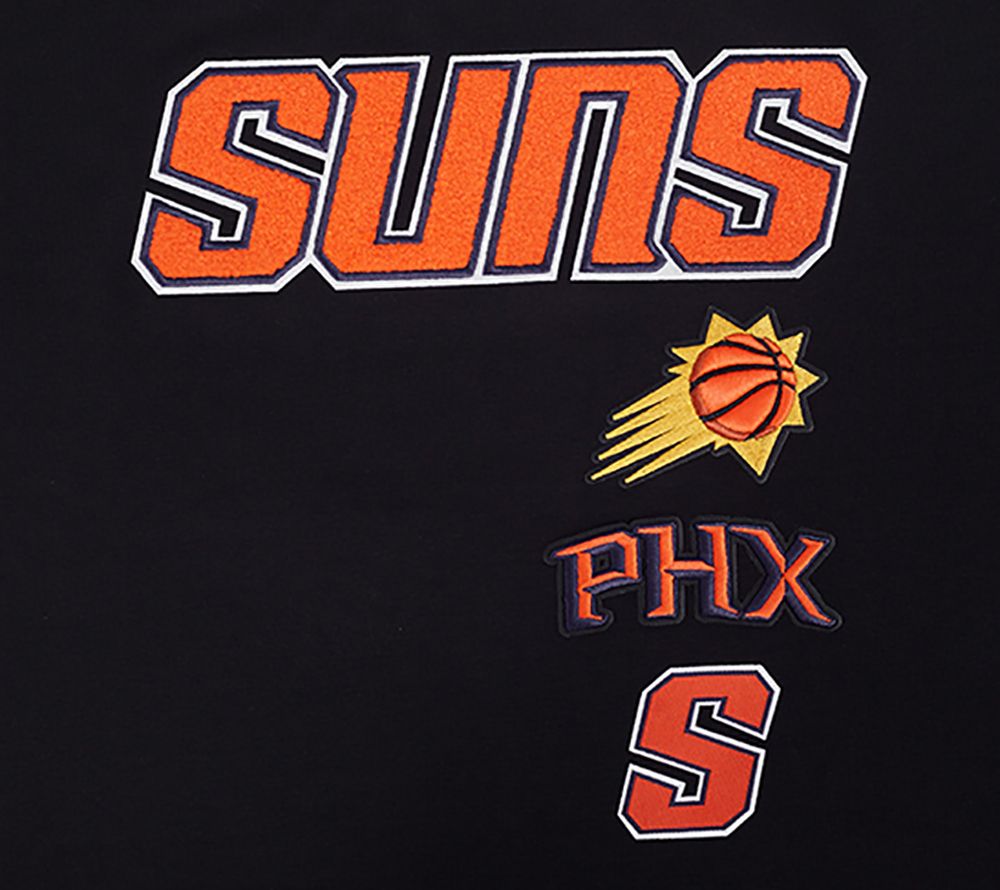 Pro Standard Women's Phoenix Suns Black Classic Boxy Cropped T-Shirt product image