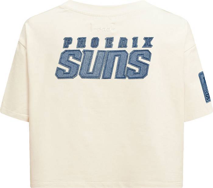 Pro Standard Women's Phoenix Suns Varsity Blues Cropped Boxy T-Shirt