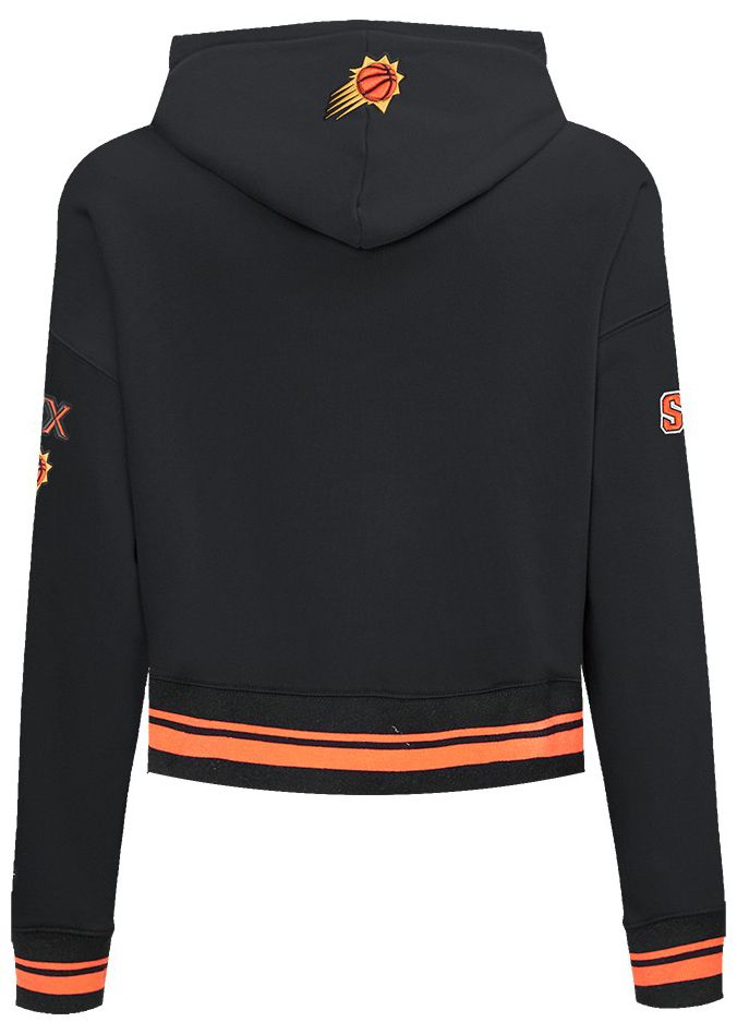 Pro Standard Women's Phoenix Suns Black Retro Classic Cropped Fleece Pullover Hoodie product image