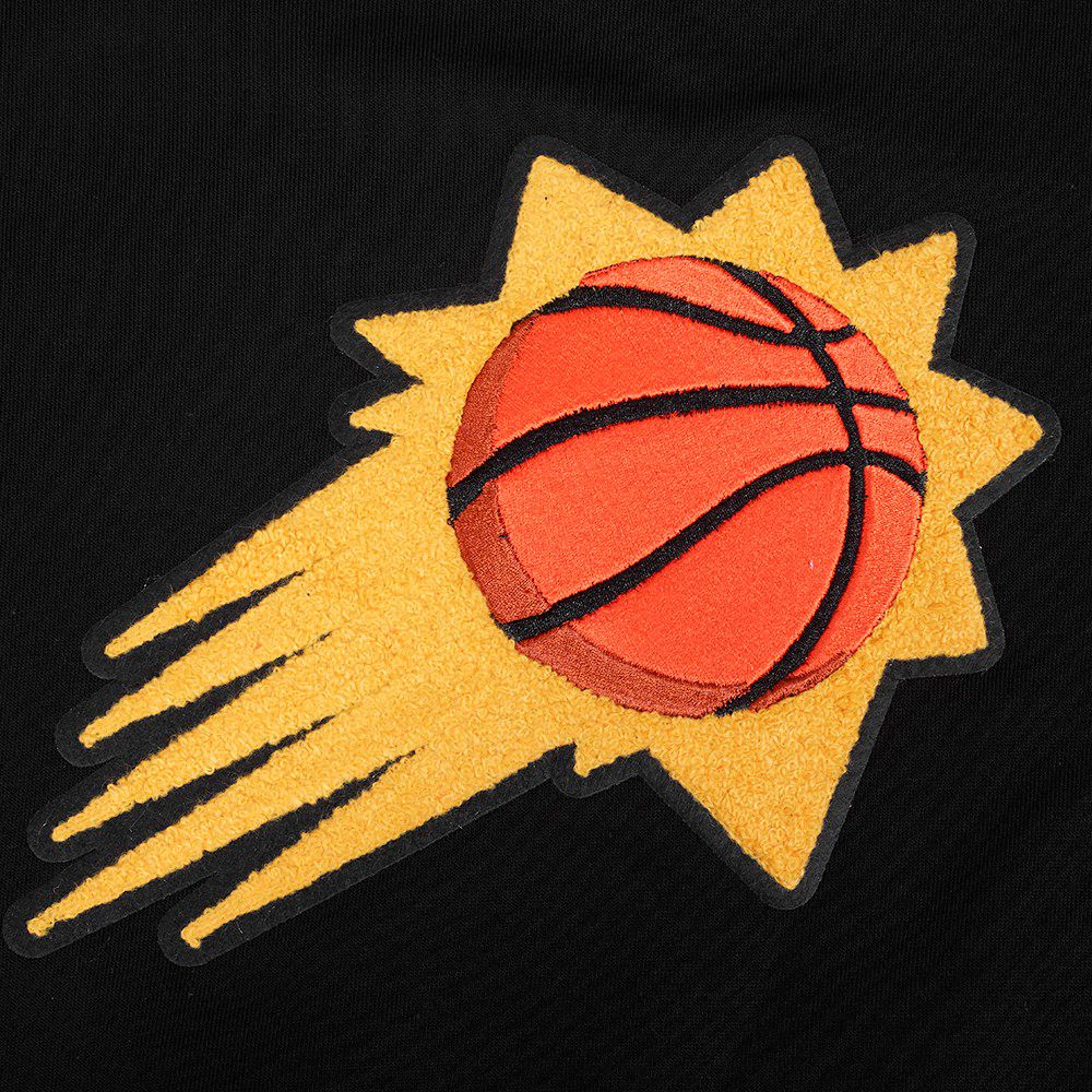 Pro Standard Women's Phoenix Suns Black Retro Classic Cropped Fleece Pullover Hoodie product image