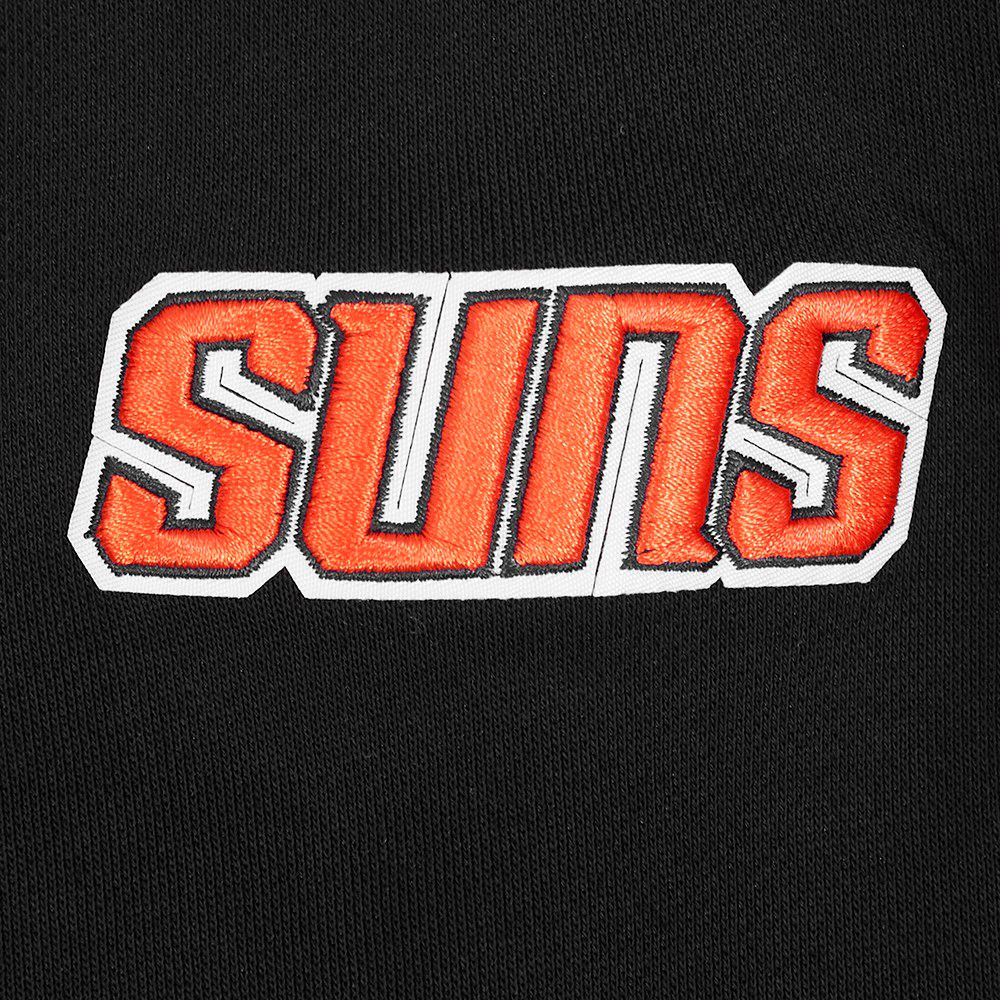 Pro Standard Women's Phoenix Suns Black Retro Classic Cropped Fleece Pullover Hoodie product image