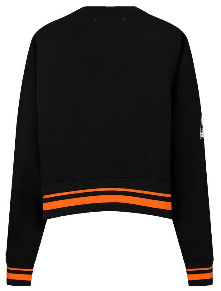 Pro Standard Women's Phoenix Suns Black Retro Classic Fleece Crewneck Sweatshirt product image
