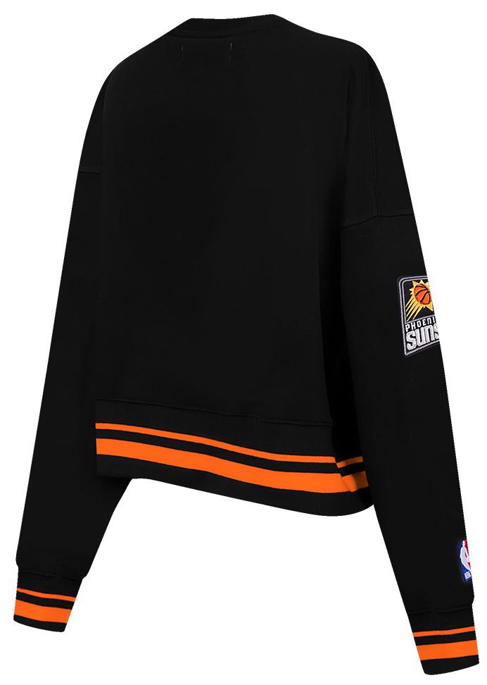 Pro Standard Women's Phoenix Suns Black Retro Classic Fleece Crewneck Sweatshirt product image
