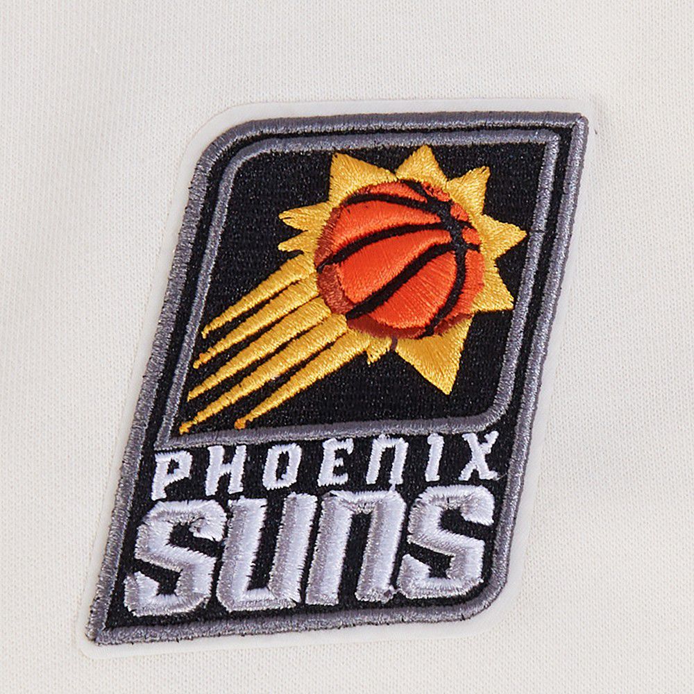 Pro Standard Women's Phoenix Suns Off White Retro Classic Fleece Crewneck Sweatshirt product image