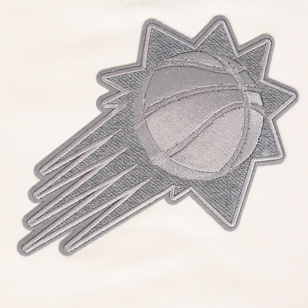 Pro Standard Women's Phoenix Suns Off White Reverse French Terry Crewneck Sweatshirt product image