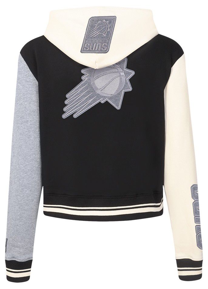 Pro Standard Women's Phoenix Suns Black Reverse French Terry Pullover Hoodie product image