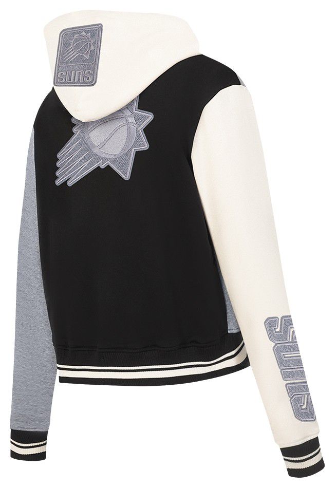 Pro Standard Women's Phoenix Suns Black Reverse French Terry Pullover Hoodie product image