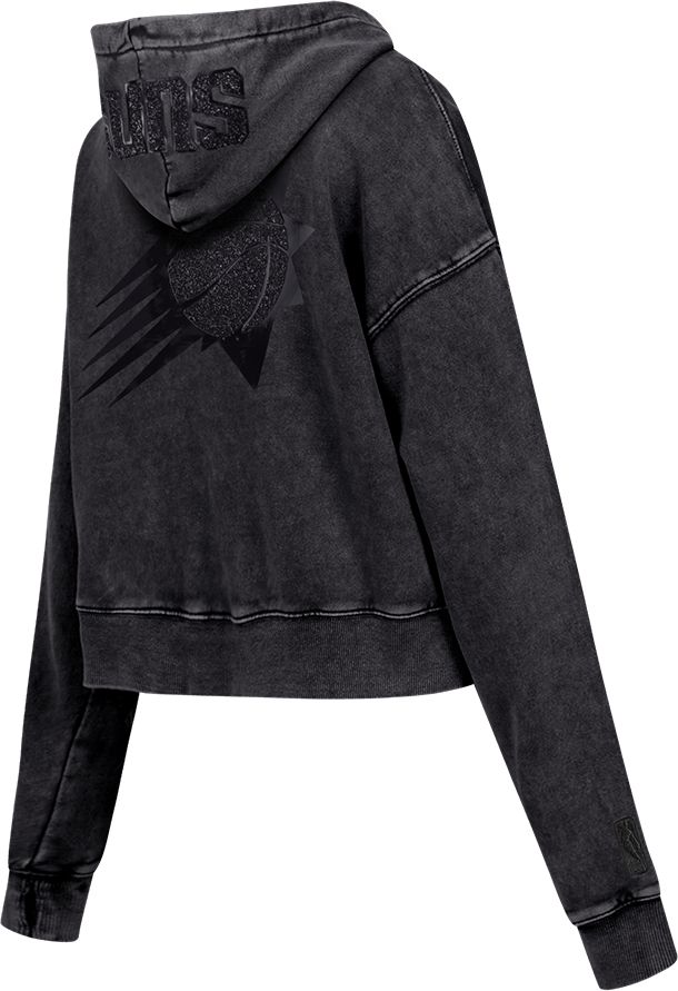 Pro Standard Women's Phoenix Suns Black Crystalline Cropped Pullover Hoodie product image
