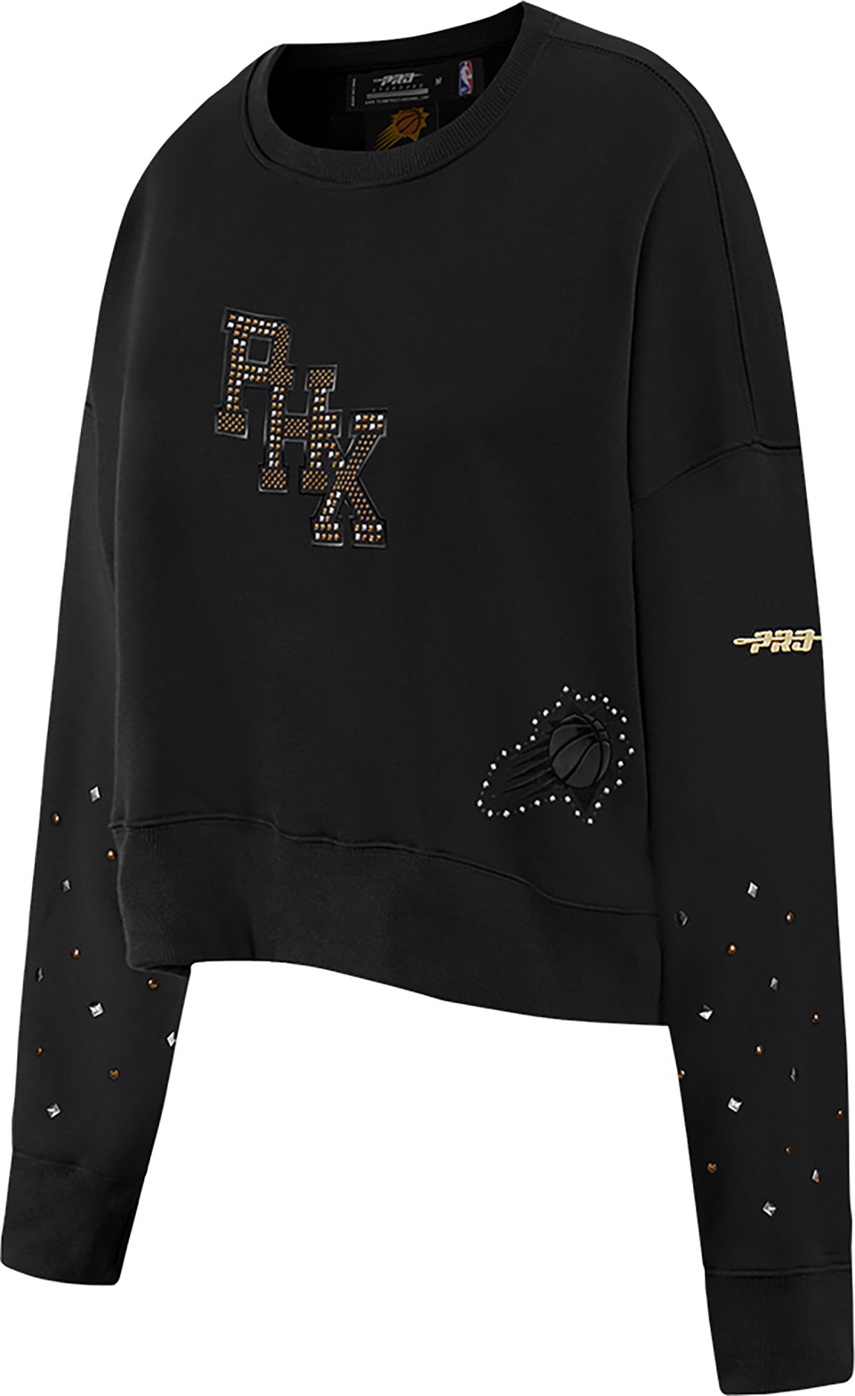 Pro Standard Women's Phoenix Suns Black Renegade Crewneck Sweatshirt product image