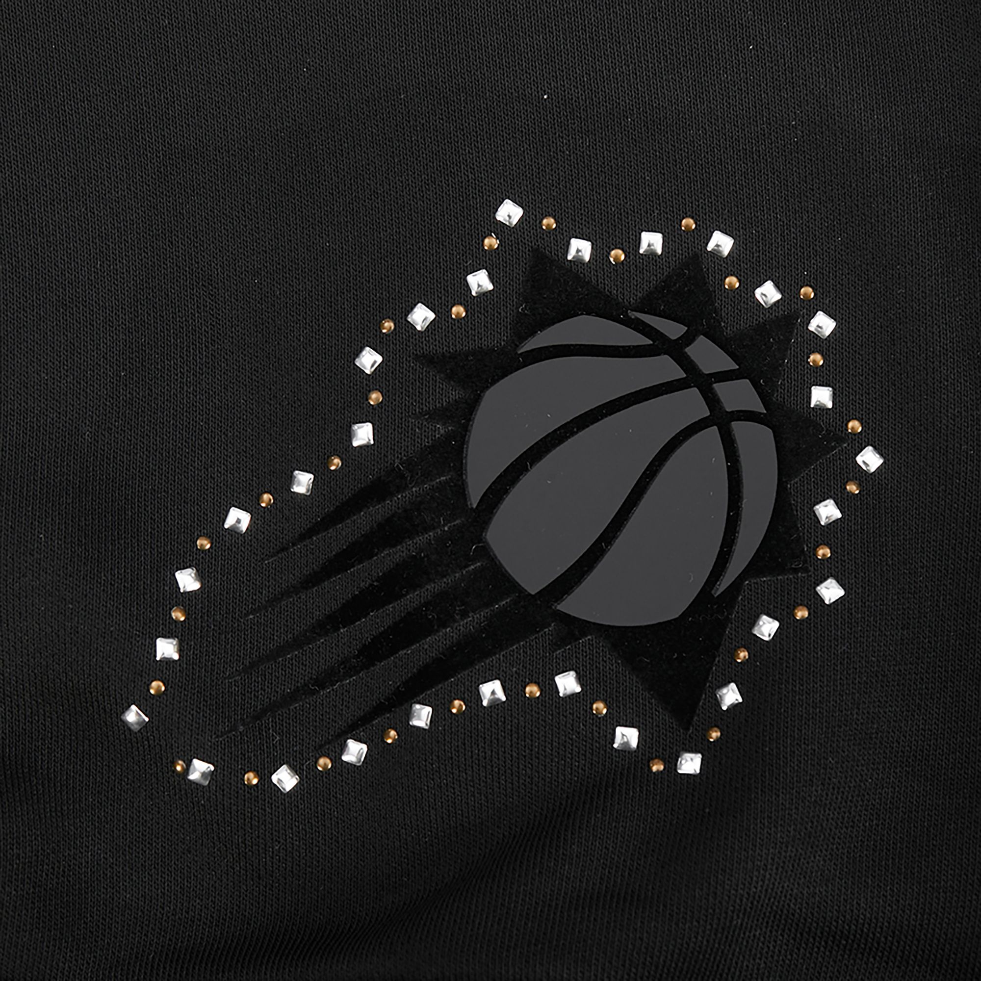 Pro Standard Women's Phoenix Suns Black Renegade Crewneck Sweatshirt product image