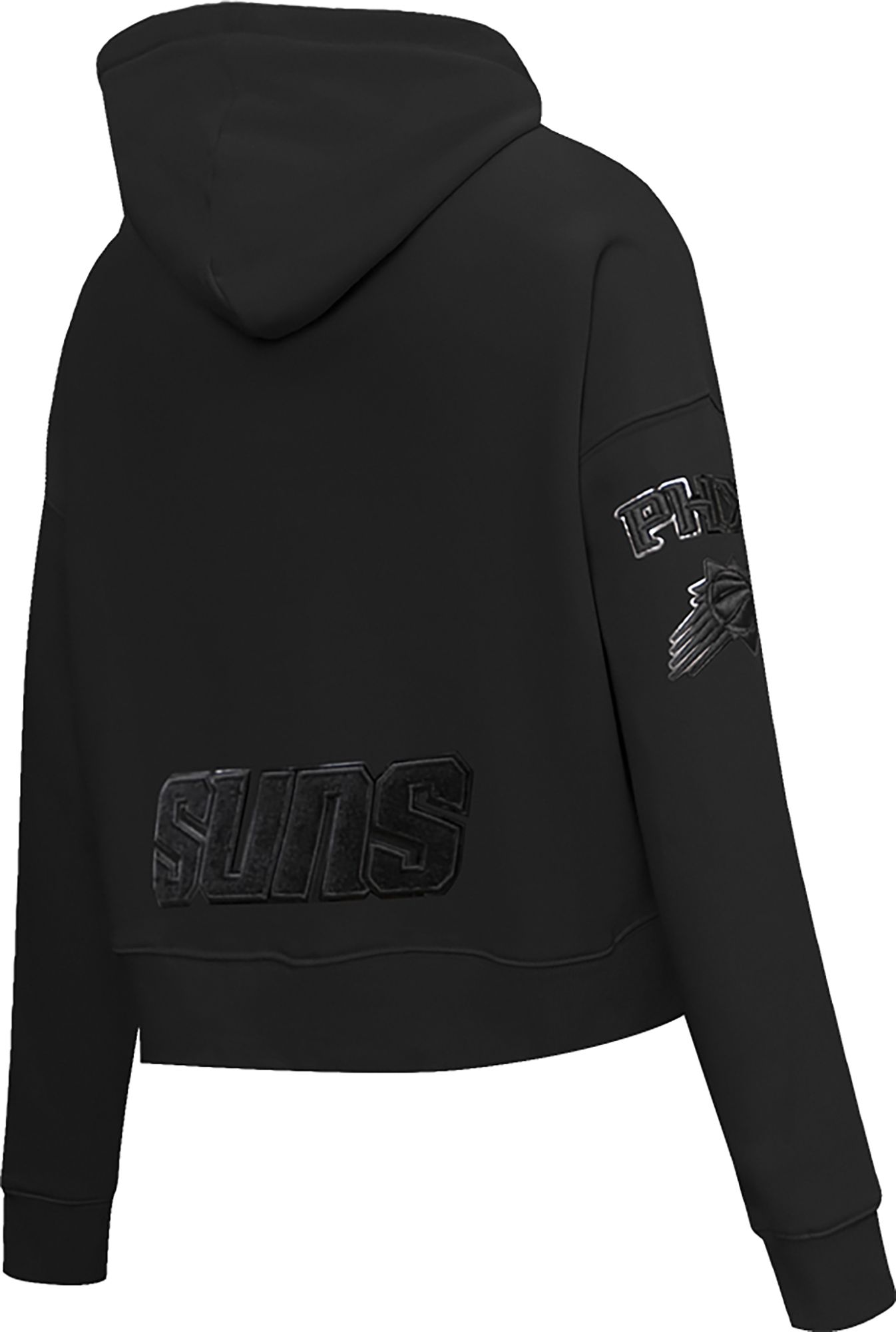 Pro Standard Women's Phoenix Suns Black Cropped Fleece Pullover Hoodie product image