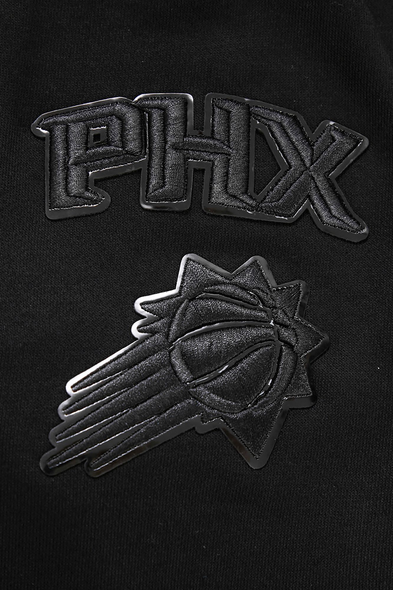 Pro Standard Women's Phoenix Suns Black Cropped Fleece Pullover Hoodie product image