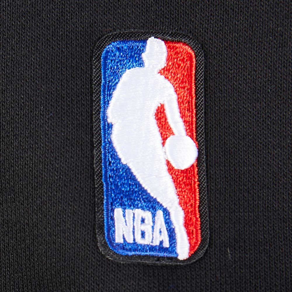 Pro Standard Women's Phoenix Suns Black Mash Up Rib Fleece Crewneck Sweatshirt product image