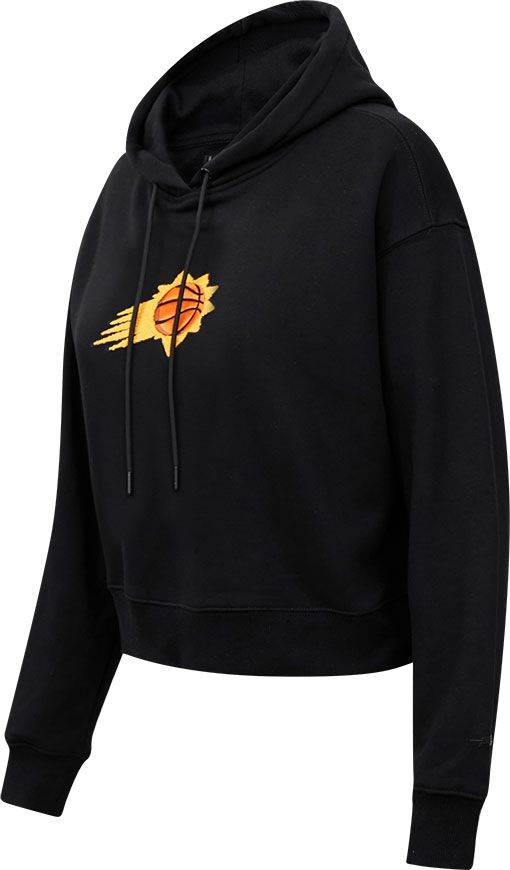 Pro Standard Women's Phoenix Suns Black Cropped Fleece Pullover Hoodie product image