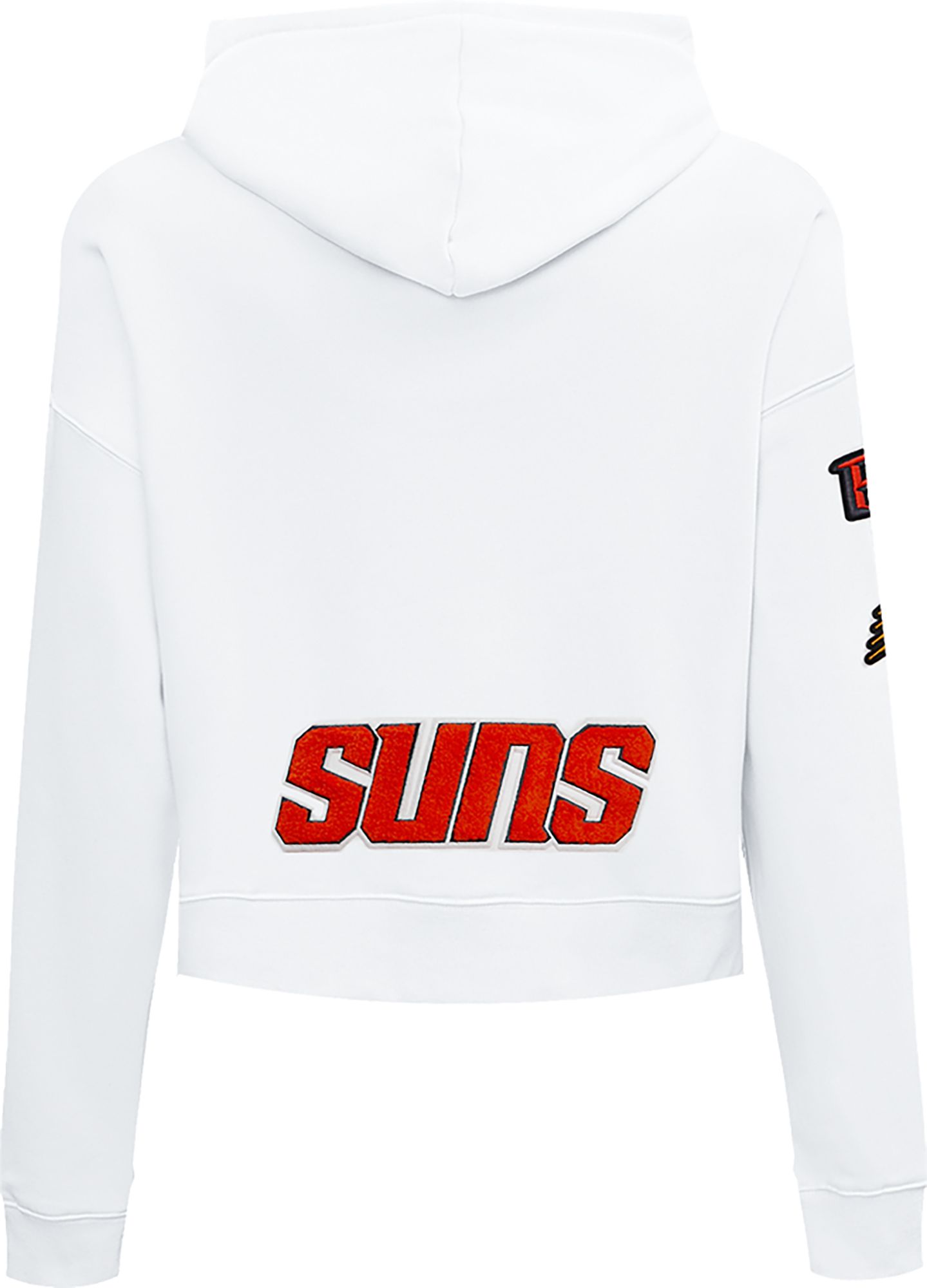 Pro Standard Women's Phoenix Suns White Cropped Fleece Pullover Hoodie product image